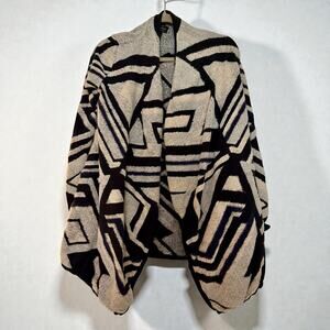 Lucky Brand Intarsia Draped Cardigan. Size S/P.